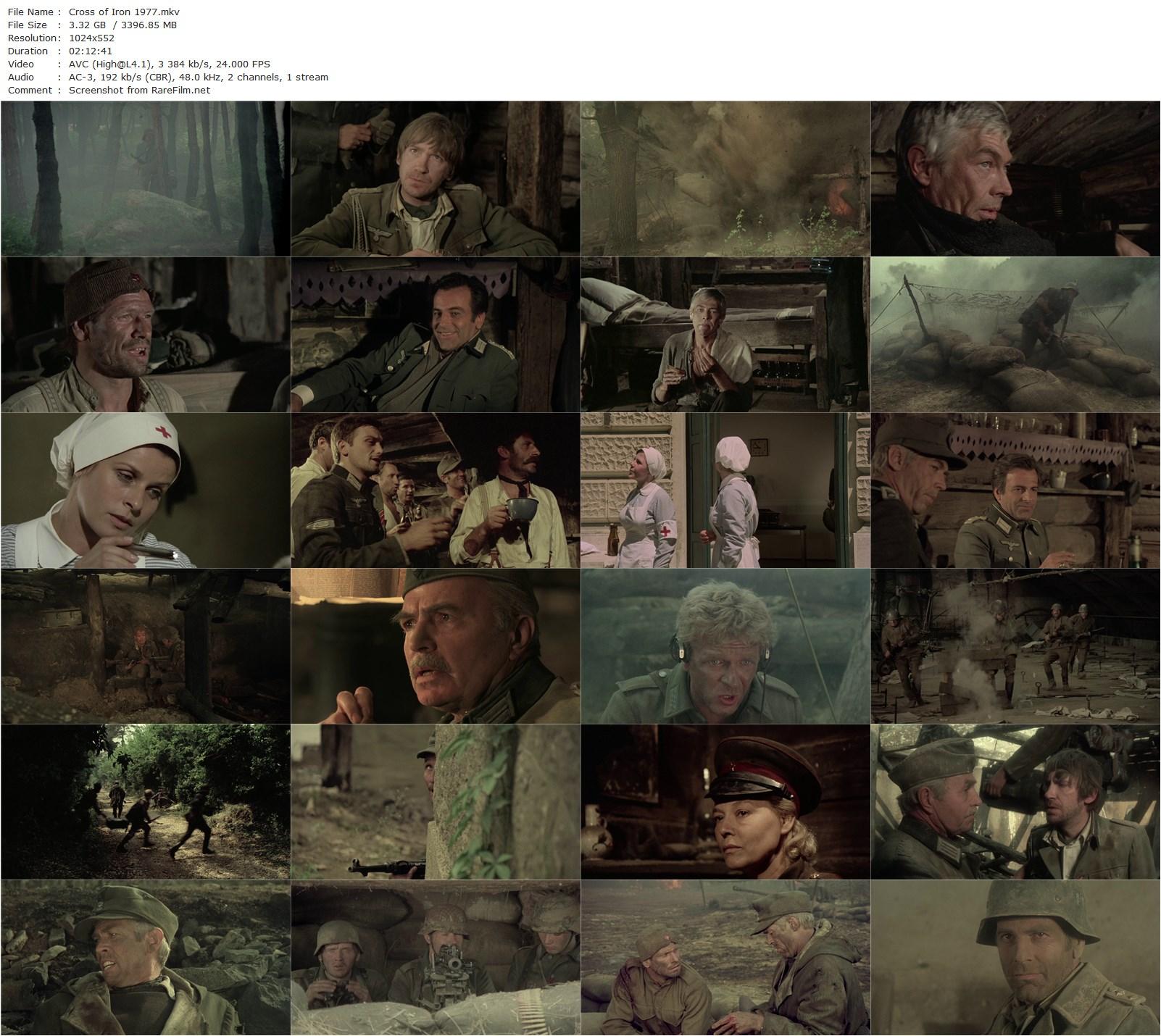 Cross of Iron (1977) Sam Peckinpah, James Coburn, Maximilian Schell, James Mason-poster