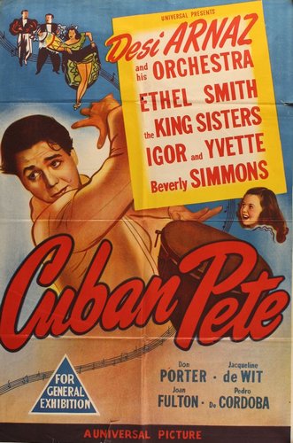 Cuban Pete (1946) Jean Yarbrough, Desi Arnaz, Ethel Smith, Joan Shawlee