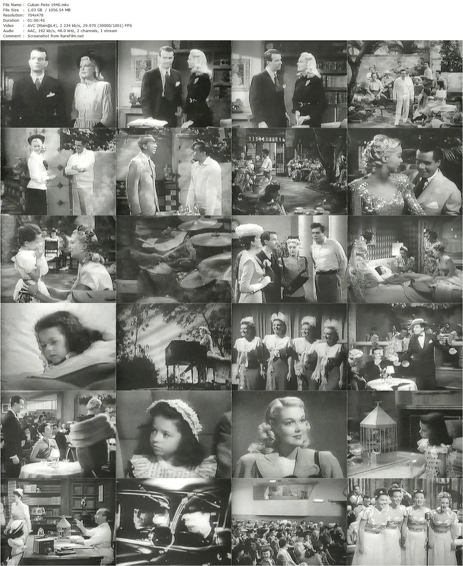 Cuban Pete (1946) Jean Yarbrough, Desi Arnaz, Ethel Smith, Joan Shawlee-poster