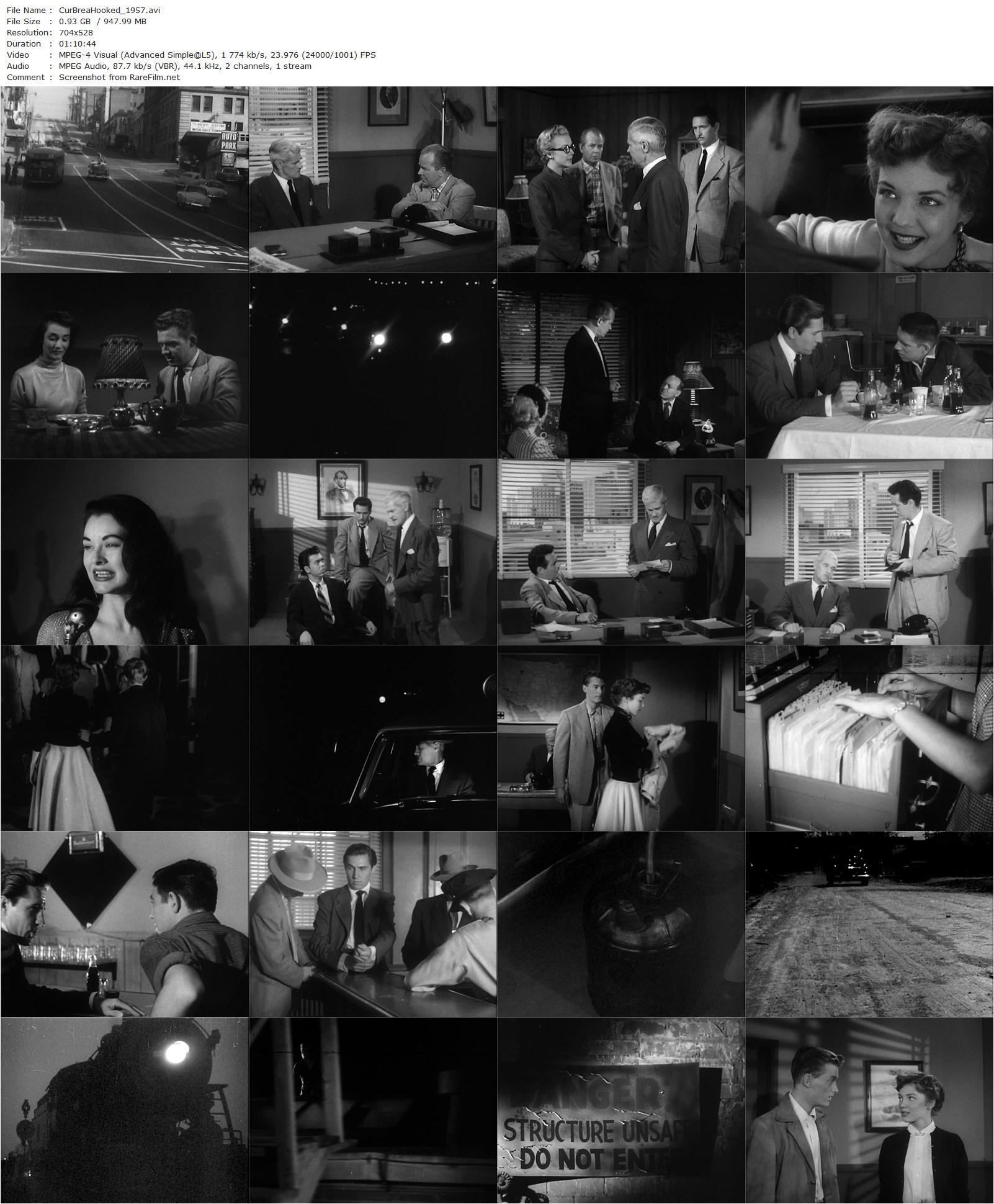 Curfew Breakers / Hooked (1957) Alexander J. Wells-poster