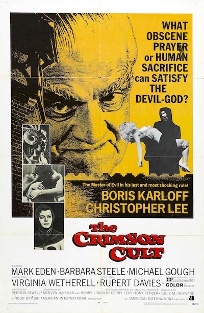 Vernon Sewell – Curse of the Crimson Altar AKA The Crimson Cult (1968)