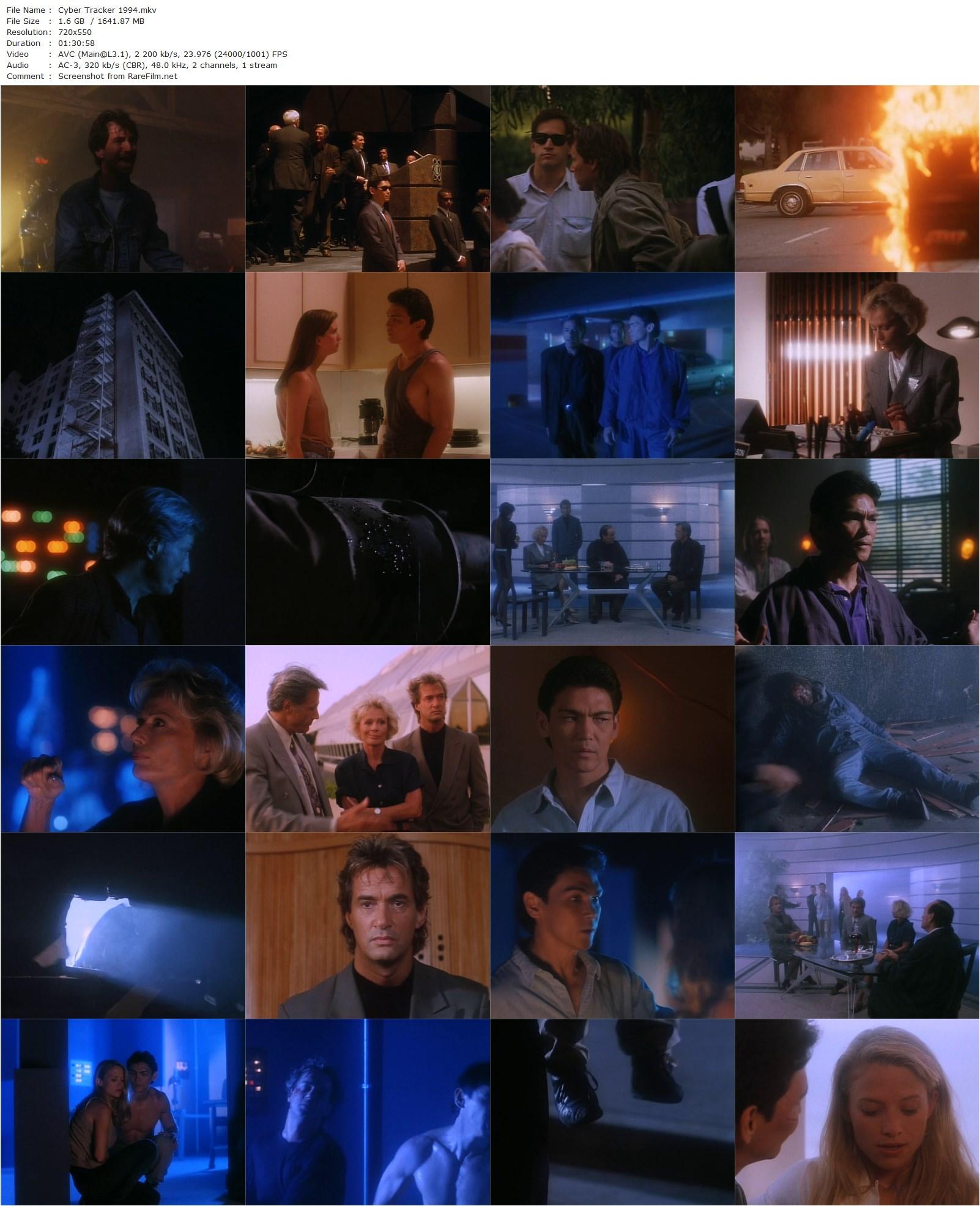 Cyber Tracker (1994) Richard Pepin, Don Wilson, Richard Norton, Stacie Foster-poster