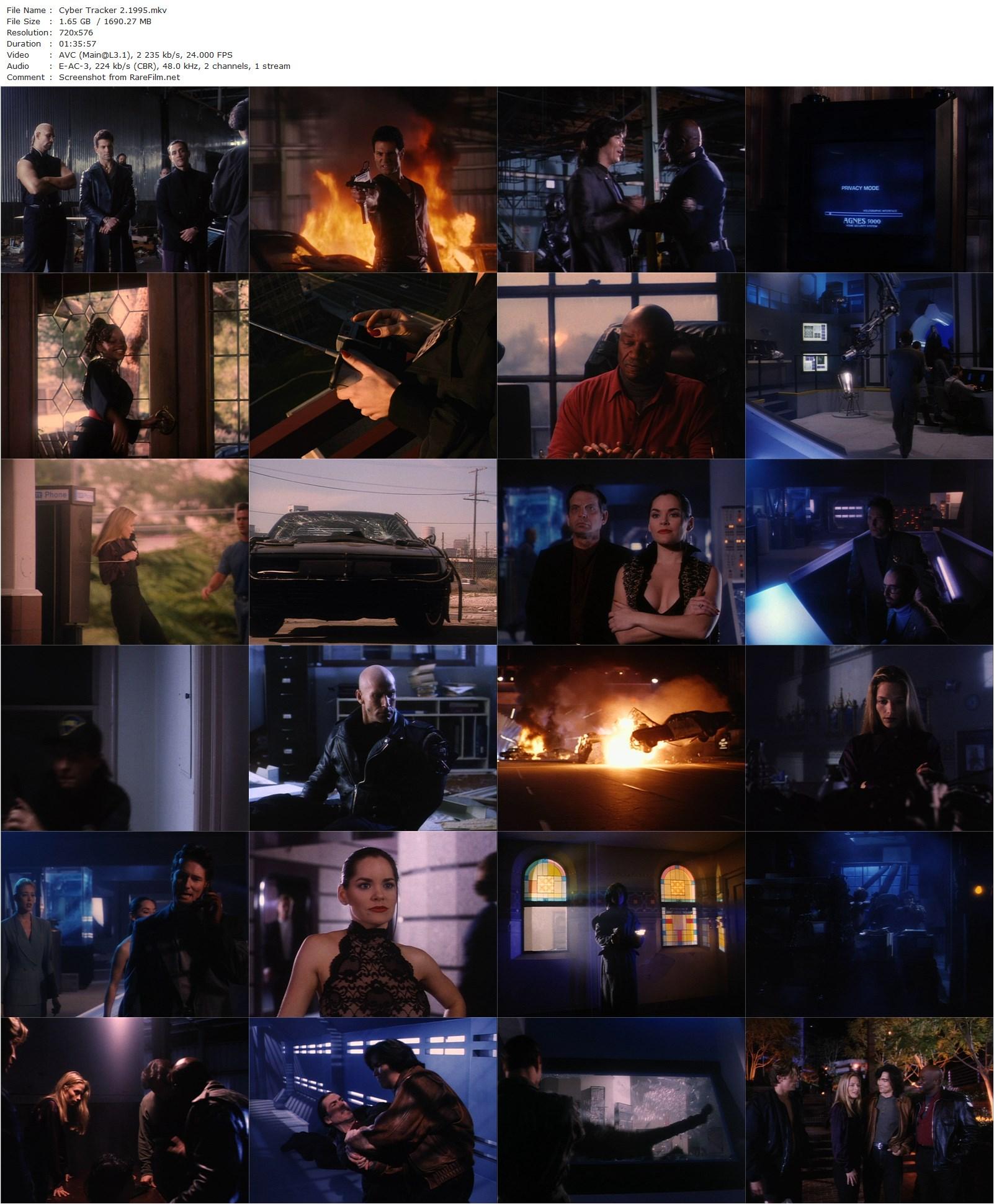 Cyber-Tracker 2 (1995) Richard Pepin, Don Wilson, Stacie Foster, Tony Burton-poster