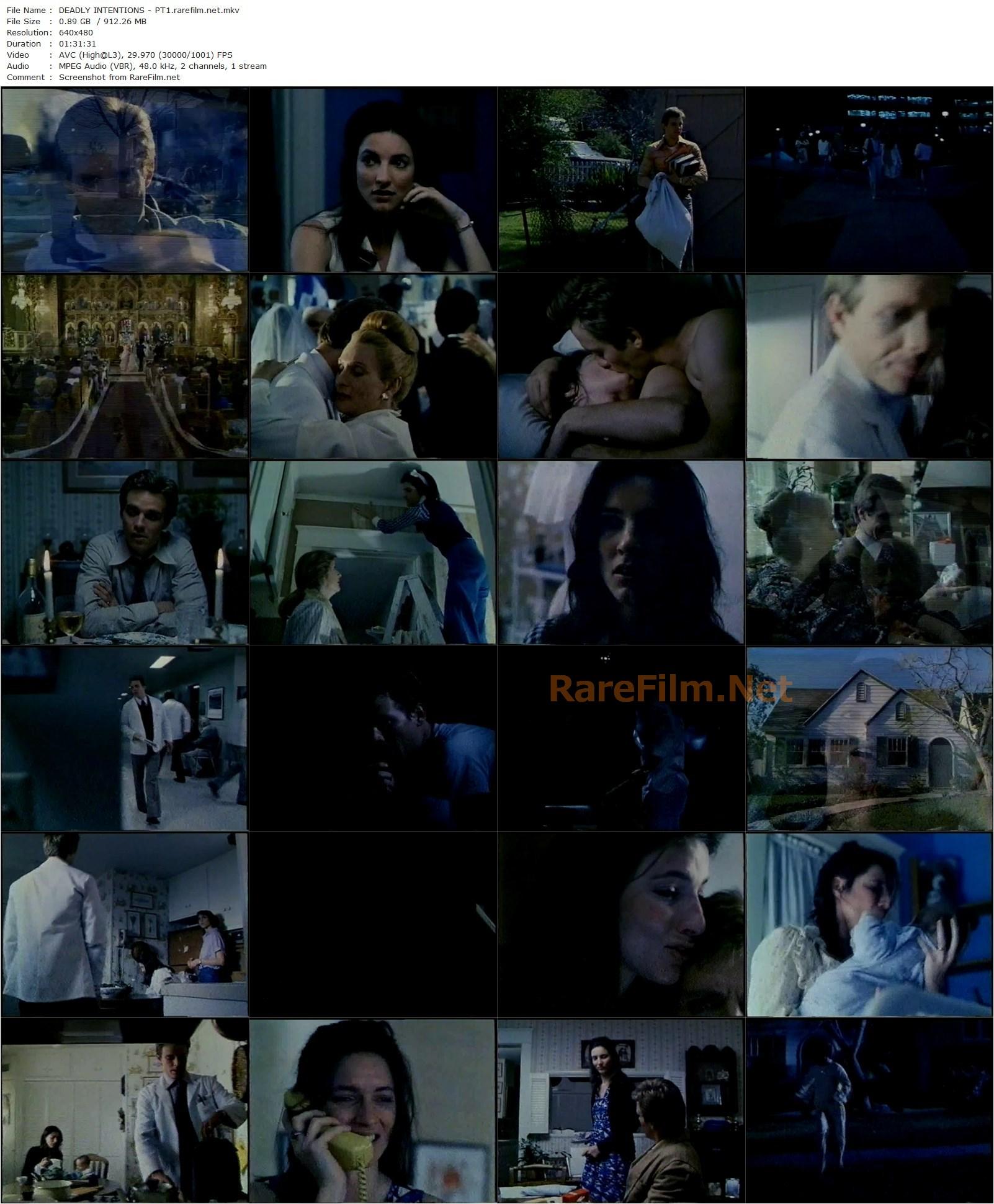 Deadly Intentions (1985) Noel Black, Michael Biehn, Madolyn Smith Osborne, Morgana King-poster