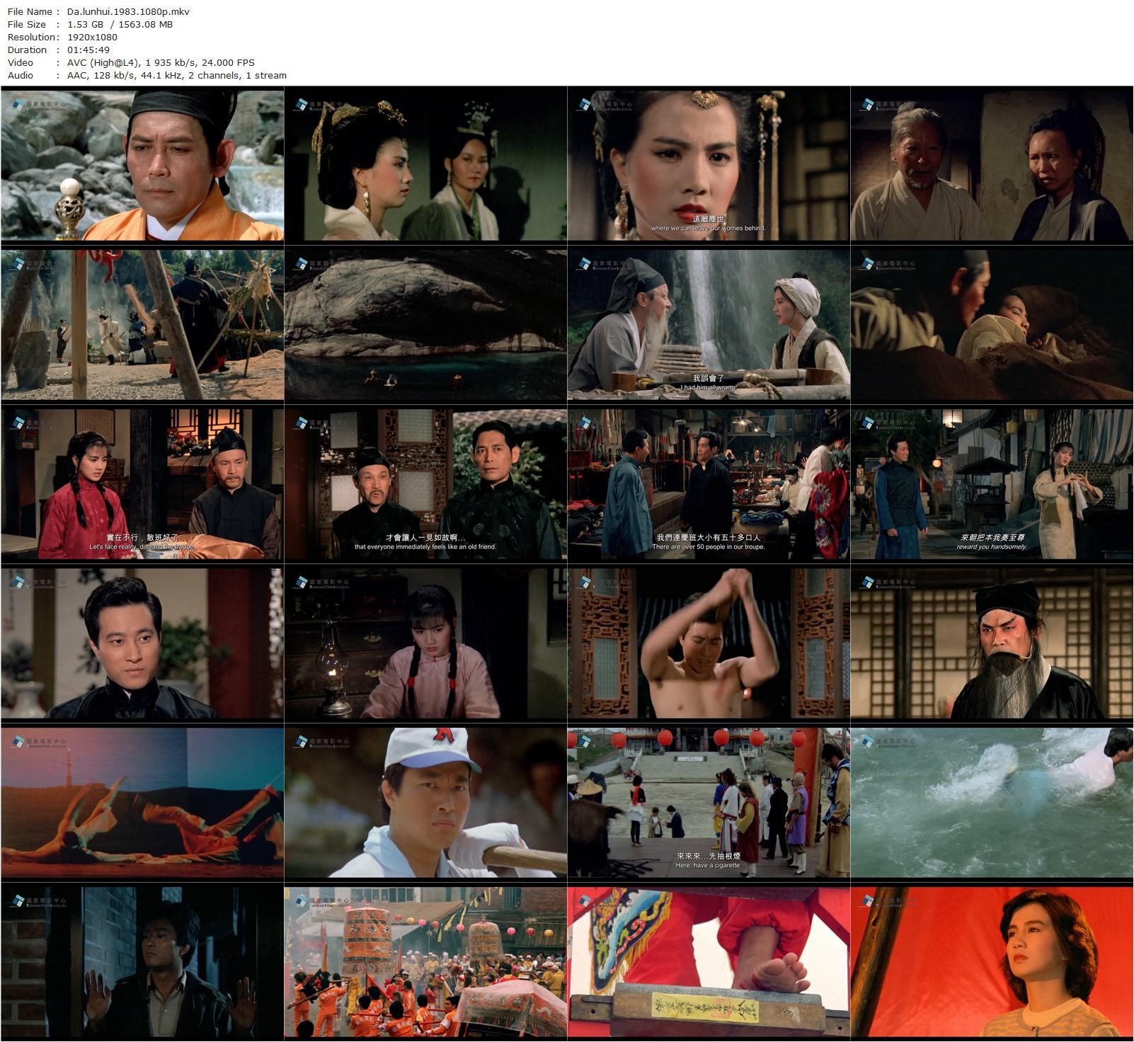 The Wheel of Life AKA Da lunhui (1983) King Hu, Hsing Lee, Ching-Jui Pai, Hsueh-Fen Peng, Huo-Yen Chiang, Chun Shih-poster