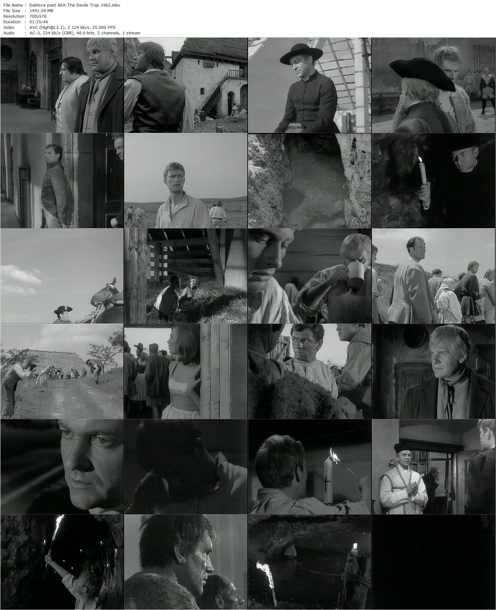 The Devil’s Trap (1962) Frantisek Vlácil-poster