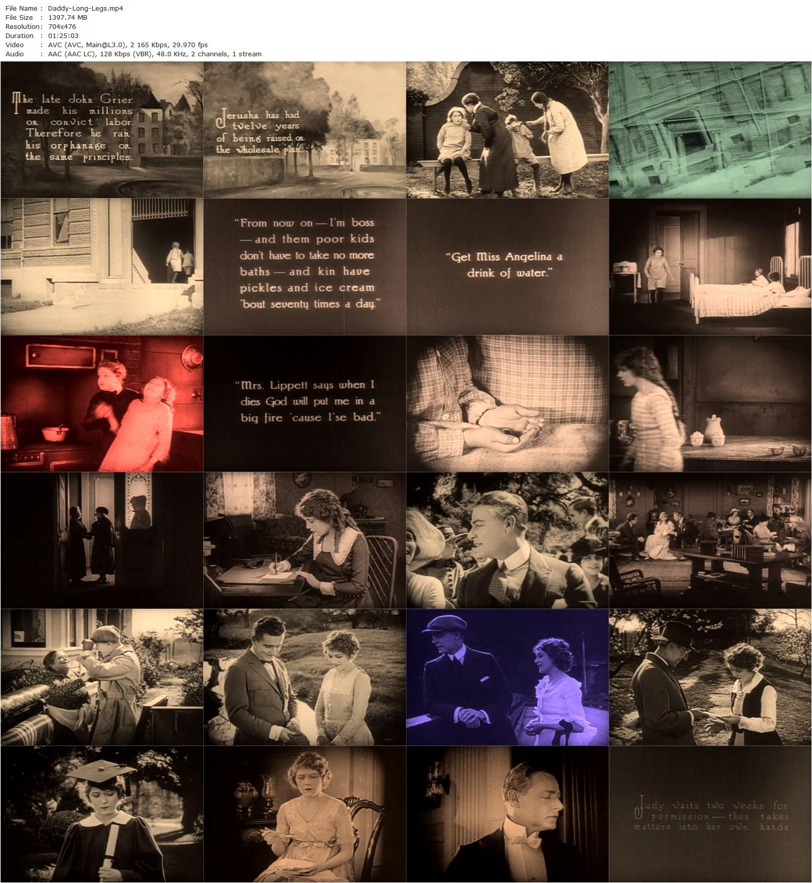 Daddy-Long-Legs (1919) Marshall Neilan, Mary Pickford, Milla Davenport, Percy Haswell-poster