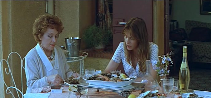 Daddy nostalgie / Daddy Nostalgia (1990) Bertrand Tavernier, Dirk Bogarde, Jane Birkin, Odette Laure, Drama-poster