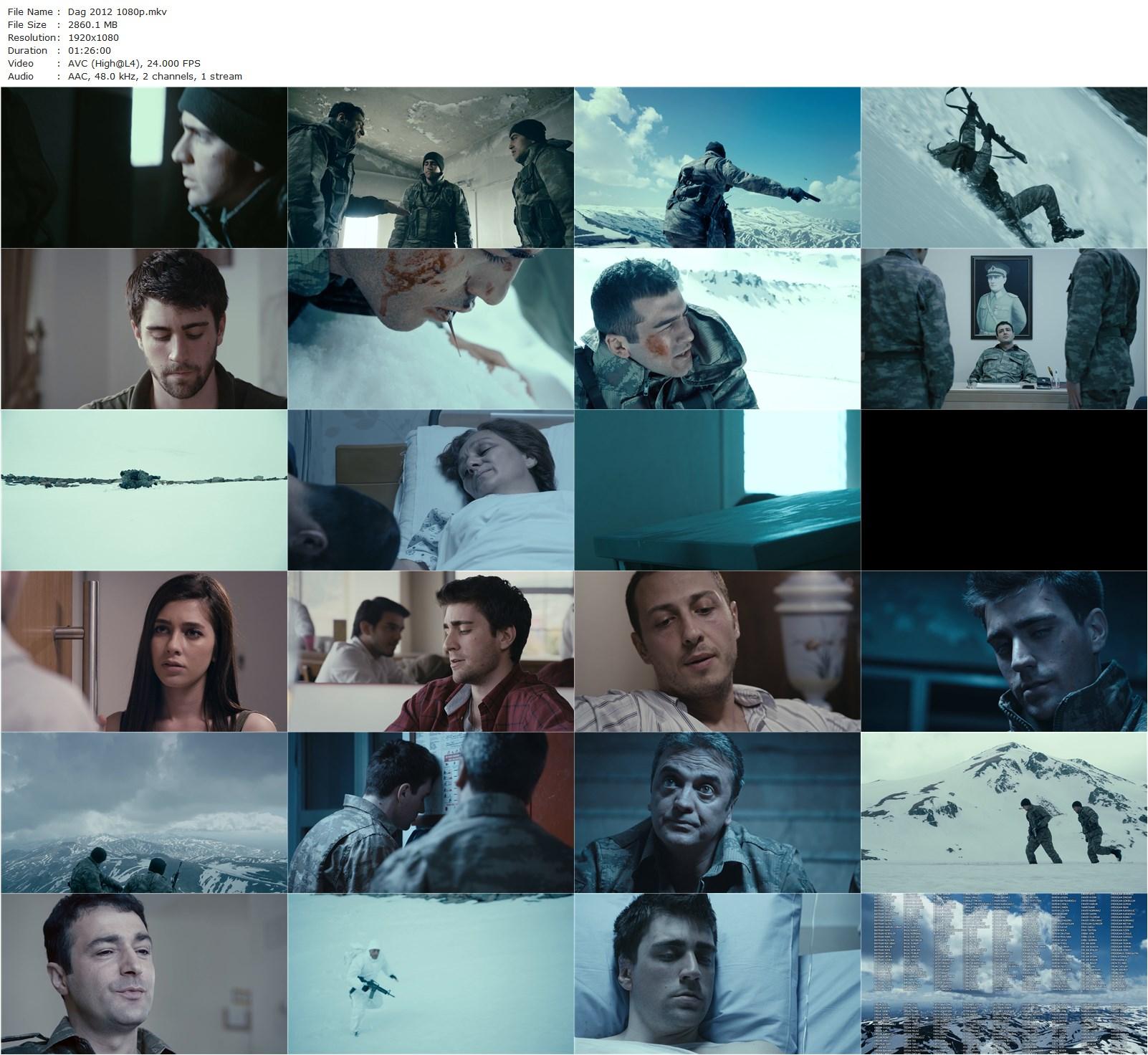 The Mountain AKA Dag (2012) Alper Caglar, Caglar Ertugrul, Ufuk Bayraktar, Firat Dogruloglu-poster