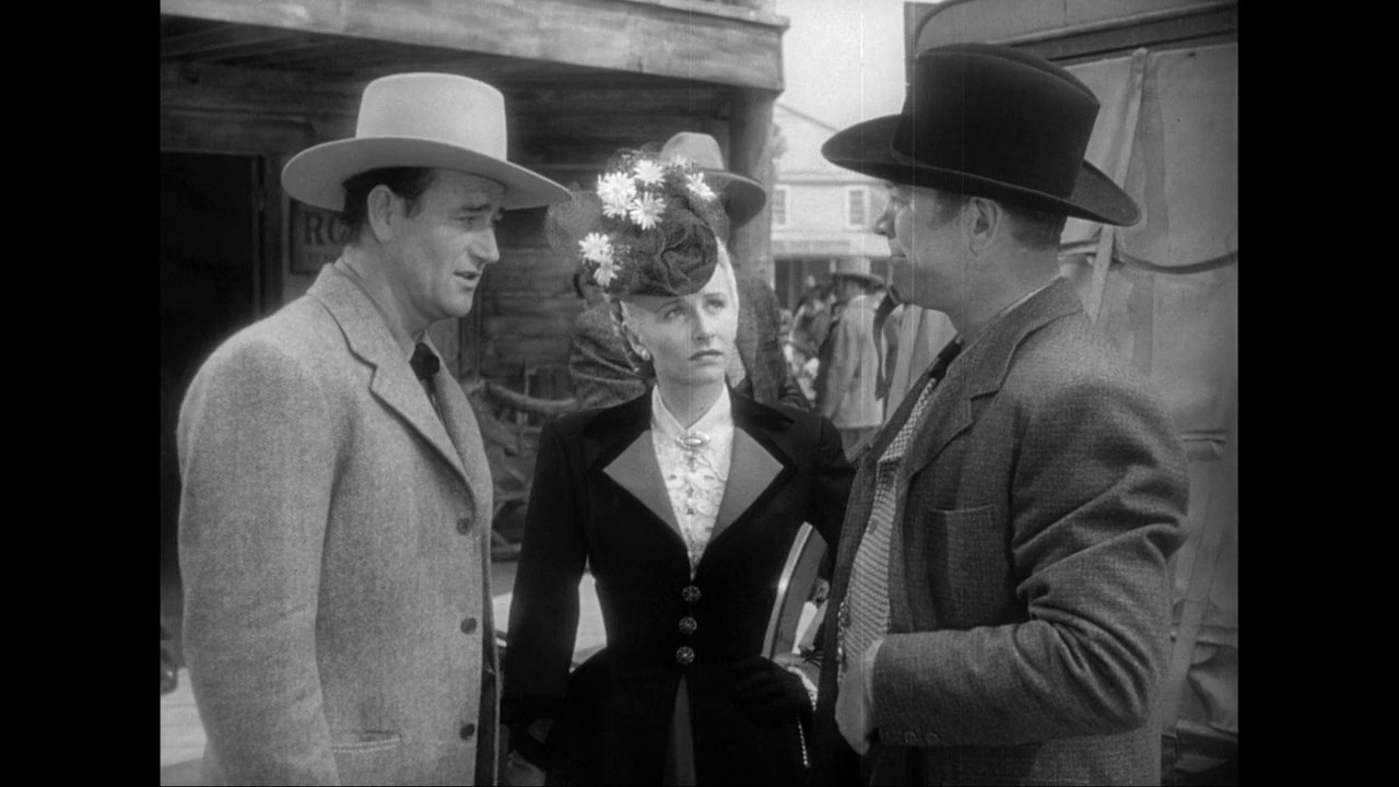 Dakota (1945) Joseph Kane, John Wayne, Vera Ralston, Walter Brennan, Western-poster