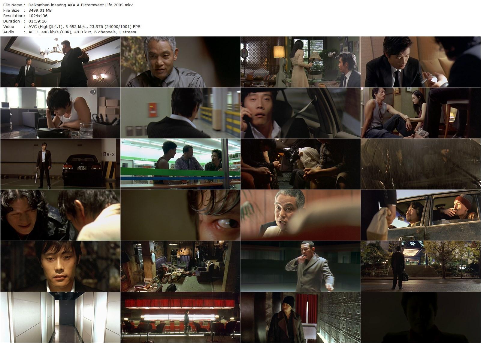 A Bittersweet Life (2005) Jee-woon Kim, Lee Byung-hun-poster