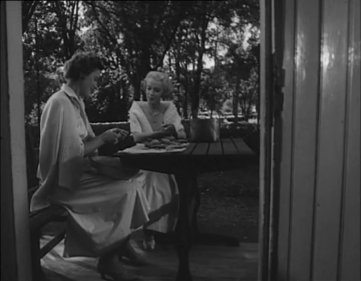 The Lady in Black / Damen i svart (1958) Arne Mattsson, Anita Björk, Annalisa Ericson, Karl-Arne Holmsten-poster