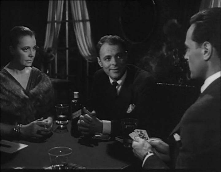 The Lady in Black / Damen i svart (1958) Arne Mattsson, Anita Björk, Annalisa Ericson, Karl-Arne Holmsten-poster