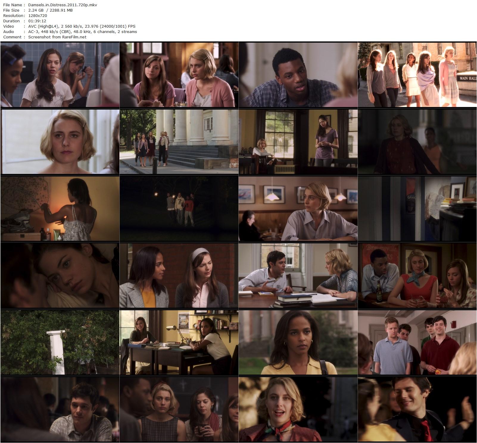 Damsels in Distress (2011) Whit Stillman, Greta Gerwig, Adam Brody, Lio Tipton-poster