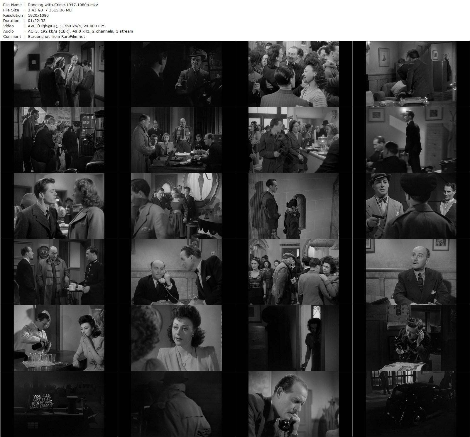 Dancing with Crime (1947) John Paddy Carstairs, Richard Attenborough, Barry K. Barnes, Sheila Sim-poster