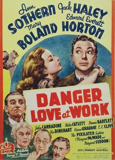 Danger – Love at Work (1937) Otto Preminger, Ann Sothern, Jack Haley, Mary Boland