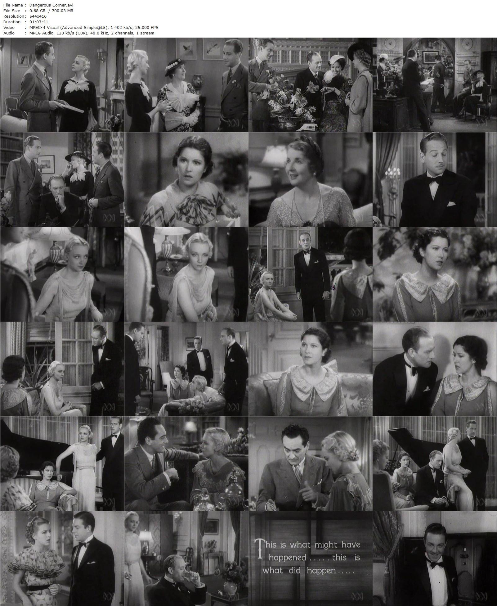 Dangerous Corner (1934) Phil Rosen-poster