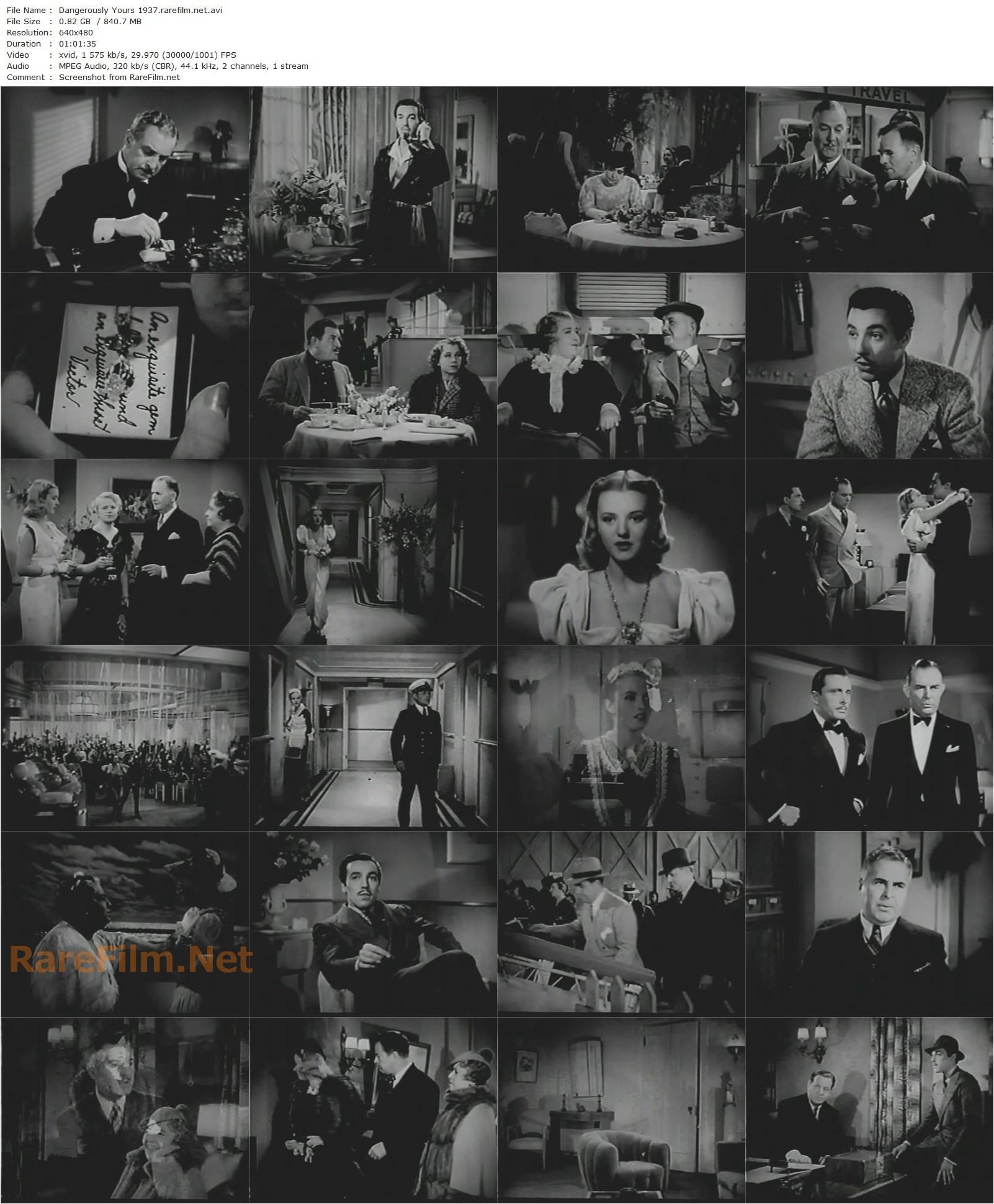 Dangerously Yours (1937) Malcolm St. Clair, Cesar Romero, Phyllis Brooks, Jane Darwell-poster