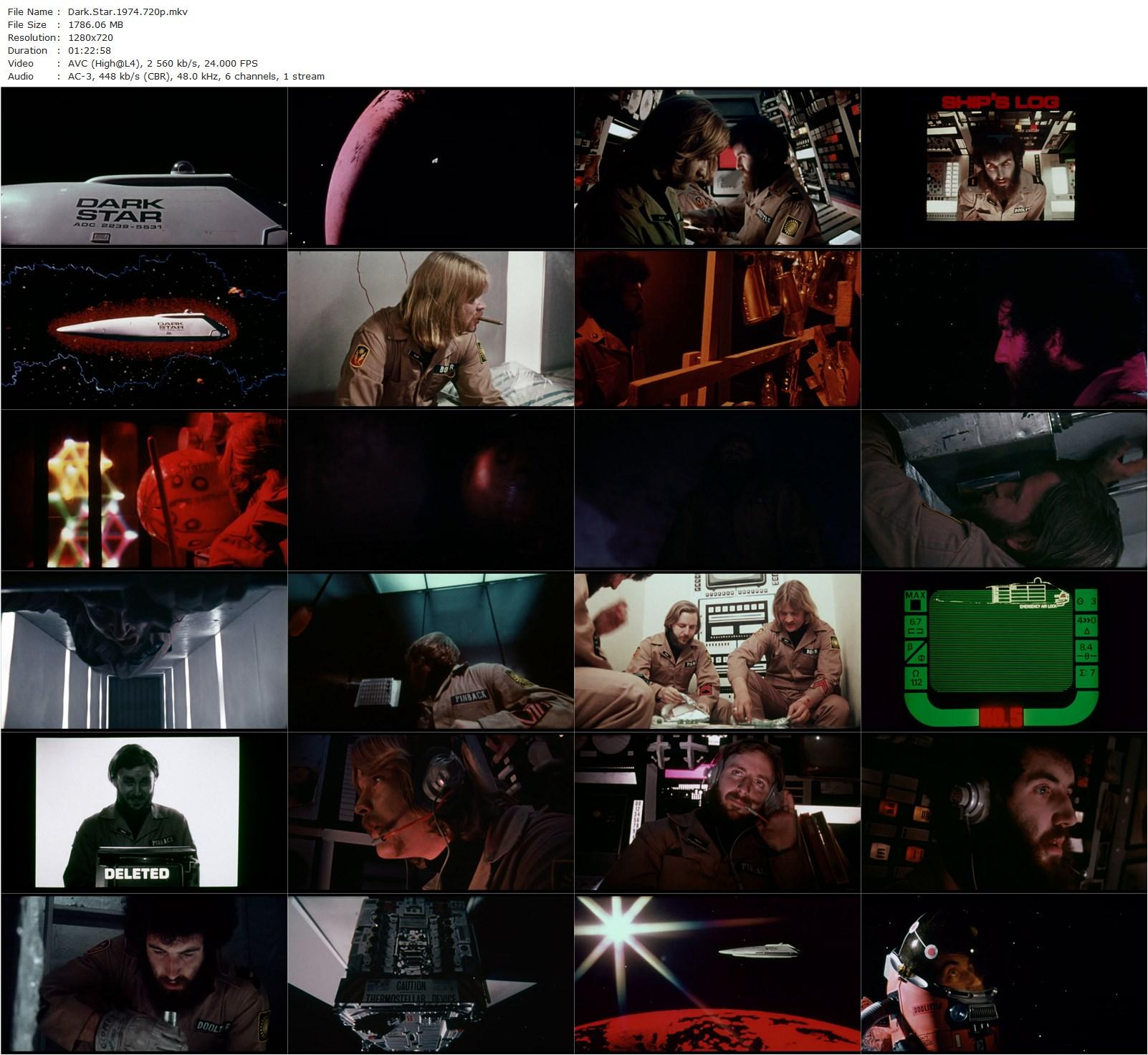 Dark Star (1974) John Carpenter, Dan O’Bannon, Dre Pahich, Brian Narelle-poster