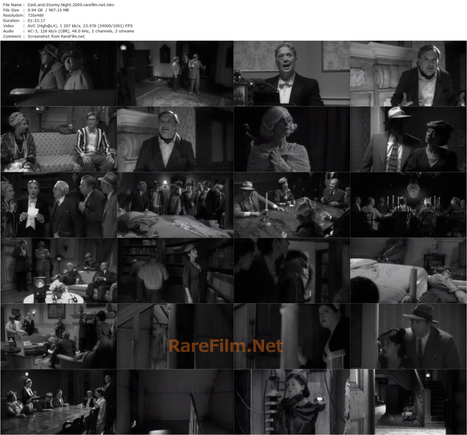 Dark and Stormy Night (2009) Larry Blamire, Jim Beaver, Jennifer Blaire-poster