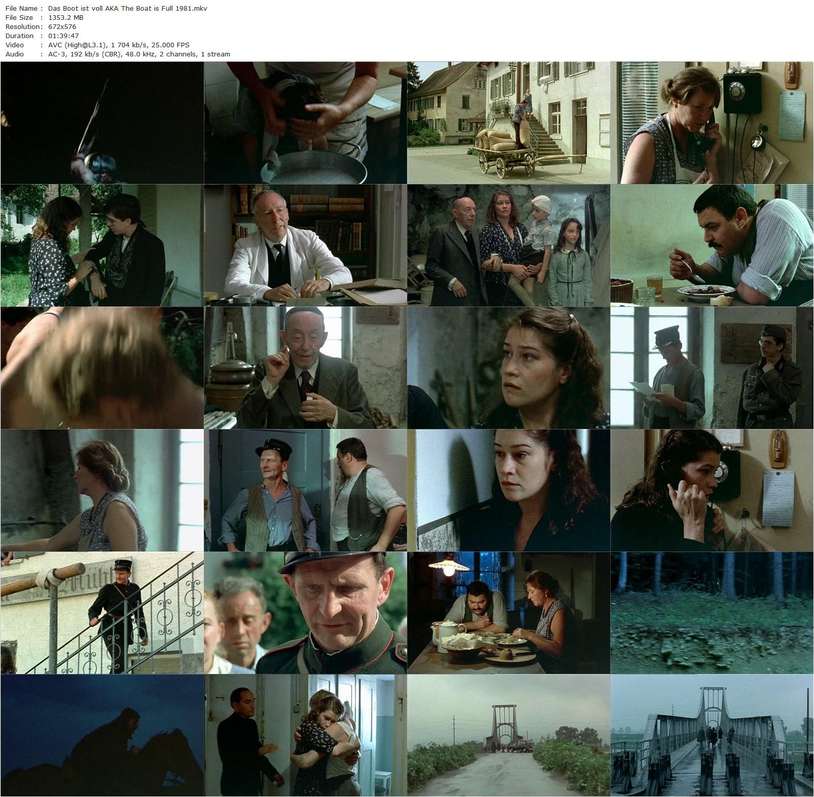 The Boat Is Full (1981) Markus Imhoof-poster