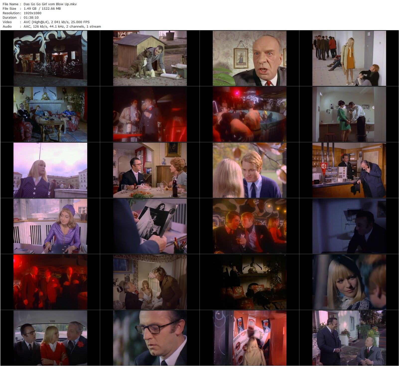 Ich betone oben ohne – Das Go Go Girl vom Blow Up (1969) Rolf Olsen, Eddi Arent, Gunther Philipp, Ruedi Walter-poster