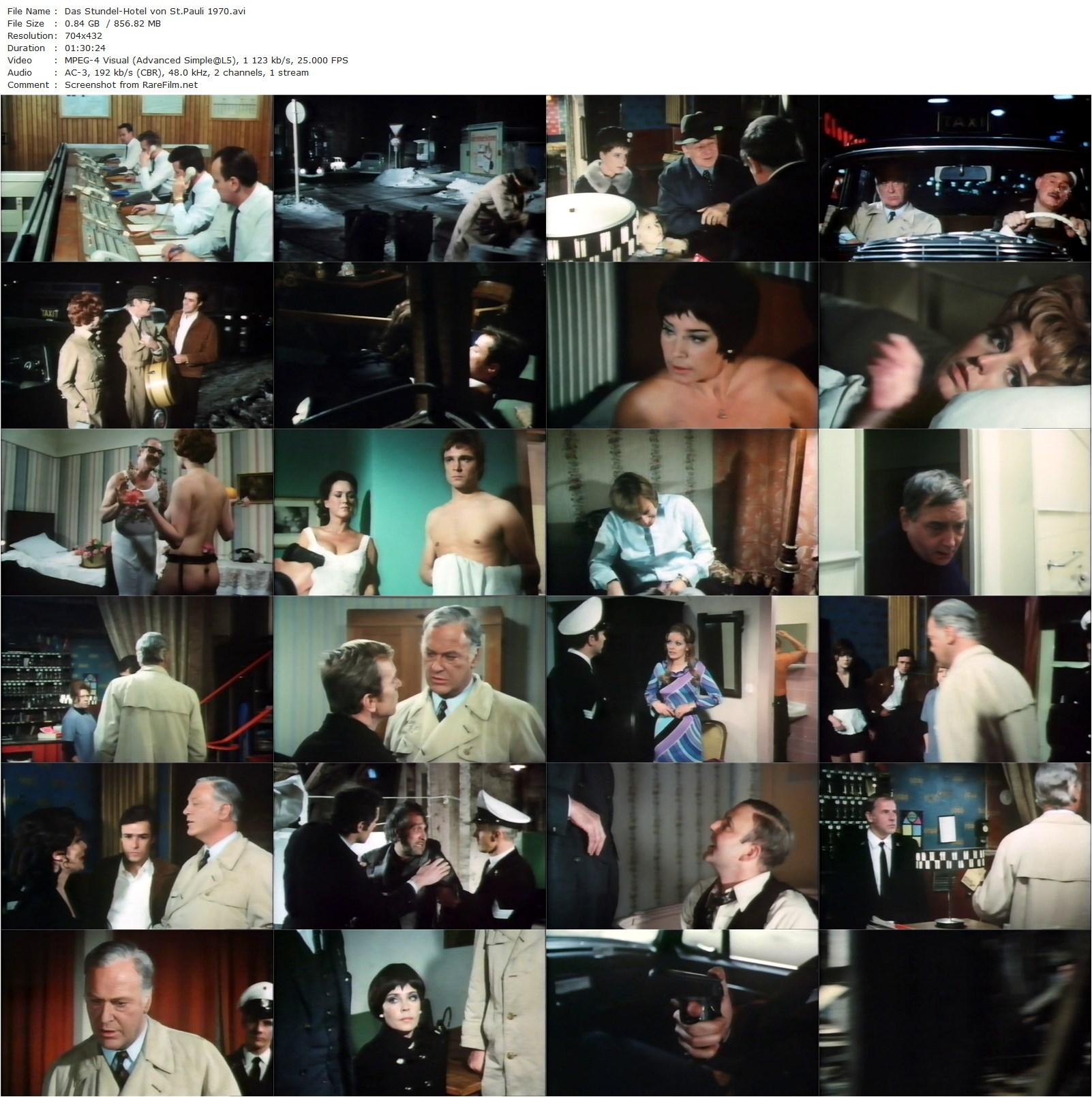 Hotel by the Hour / Das Stundenhotel von St. Pauli (1970) Rolf Olsen, Curd Jürgens, Andrea Rau, Corny Collins-poster