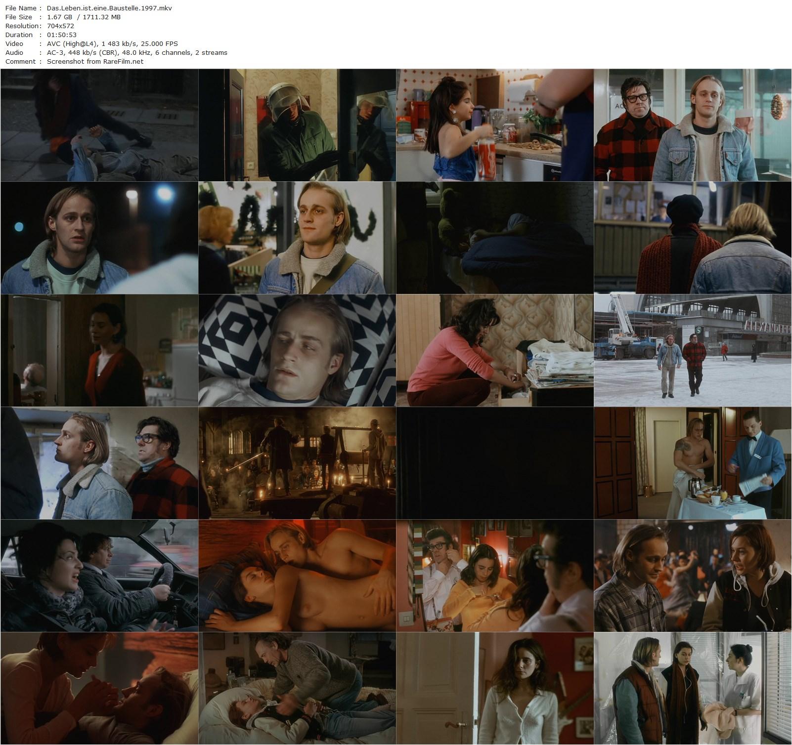 Life is All You Get / Das Leben ist eine Baustelle (1997) Wolfgang Becker, Jürgen Vogel, Christiane Paul, Ricky Tomlinson-poster