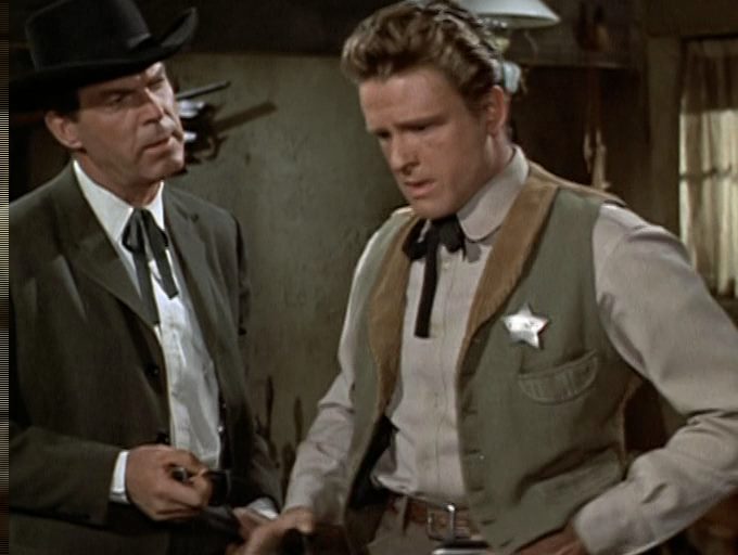 Day of the Badman (1958) Harry Keller, Fred MacMurray, Joan Weldon, John Ericson, Western-poster