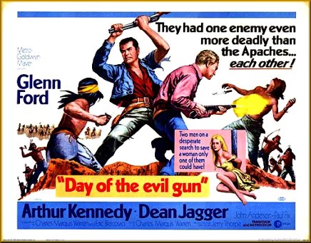 Day of the Evil Gun (1968) Jerry Thorpe, Glenn Ford, Arthur Kennedy, Dean Jagger, Western