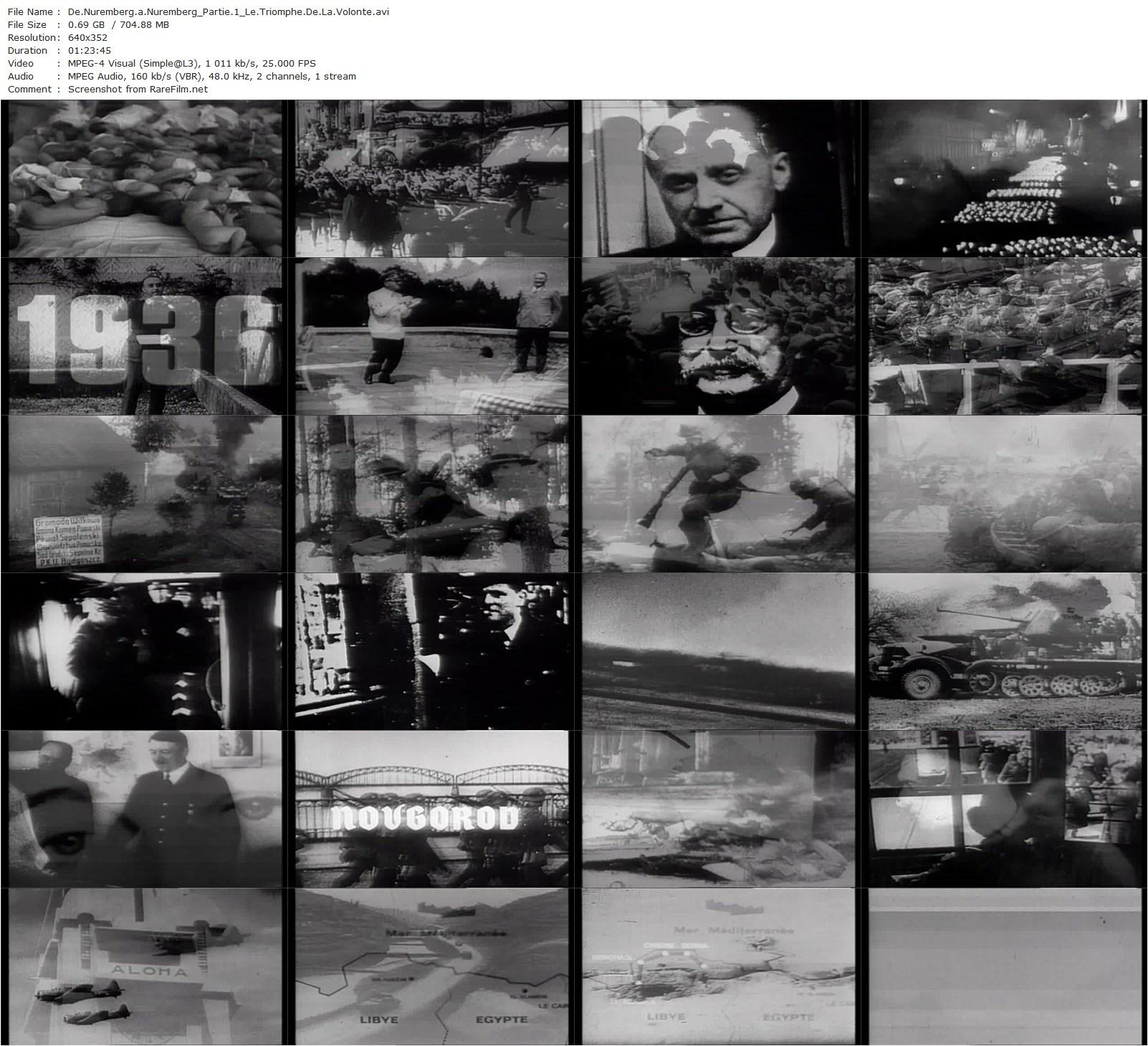 De Nuremberg à Nuremberg (1989) Frédéric Rossif, Philippe Meyer-poster