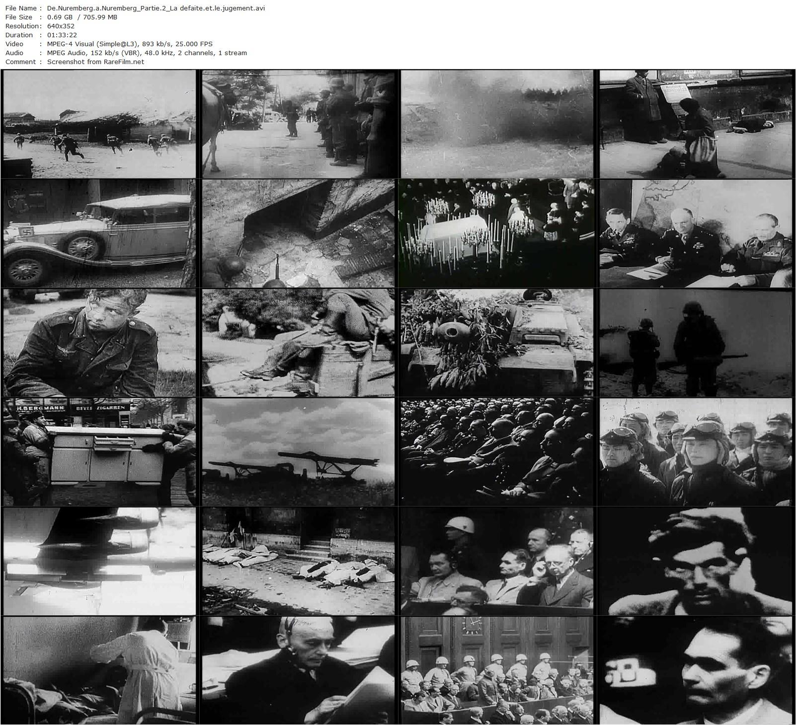 De Nuremberg à Nuremberg (1989) Frédéric Rossif, Philippe Meyer-poster