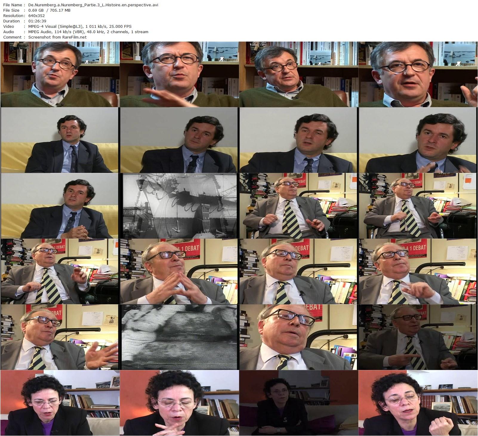 De Nuremberg à Nuremberg (1989) Frédéric Rossif, Philippe Meyer-poster