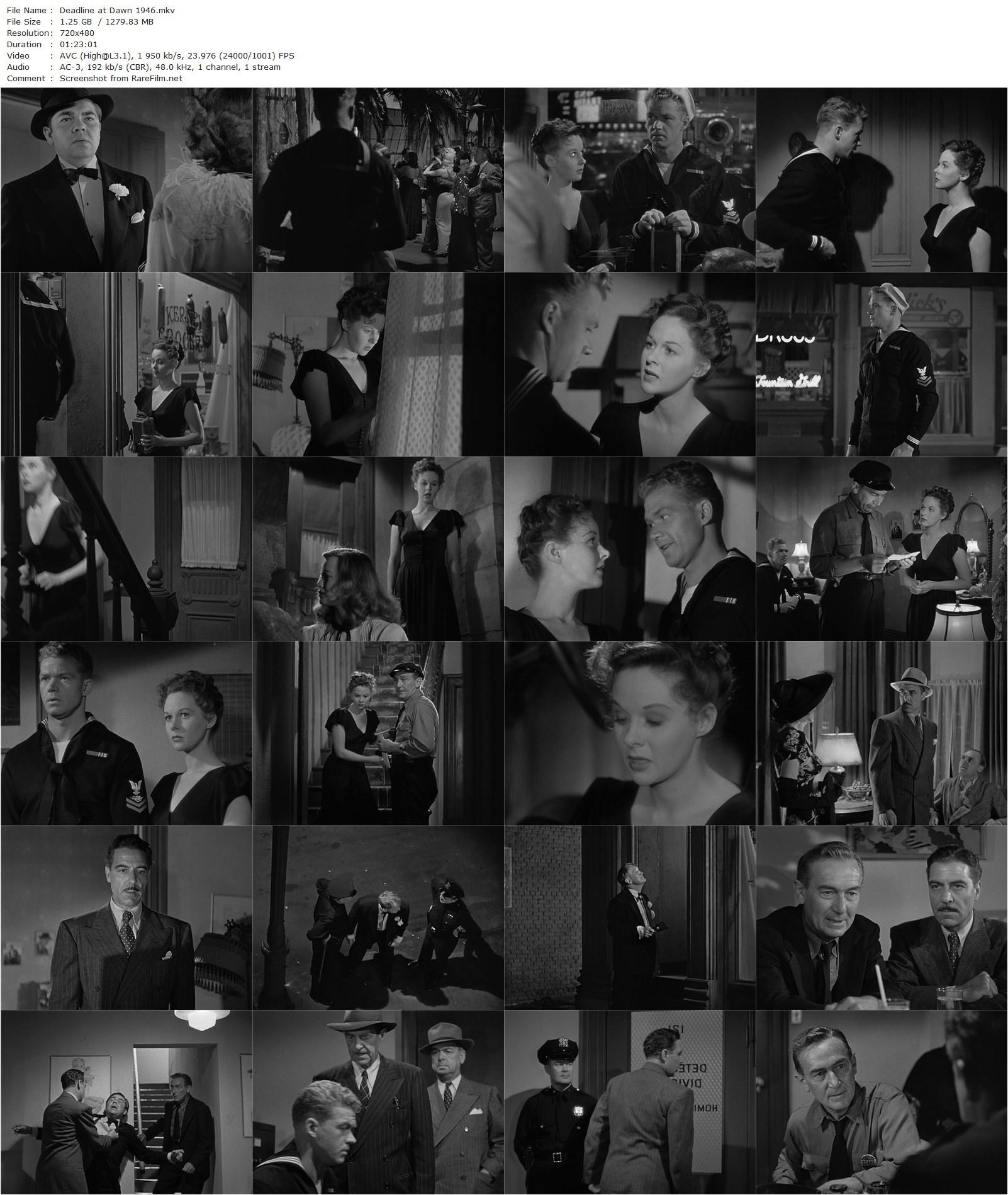 Deadline at Dawn (1946) Harold Clurman-poster