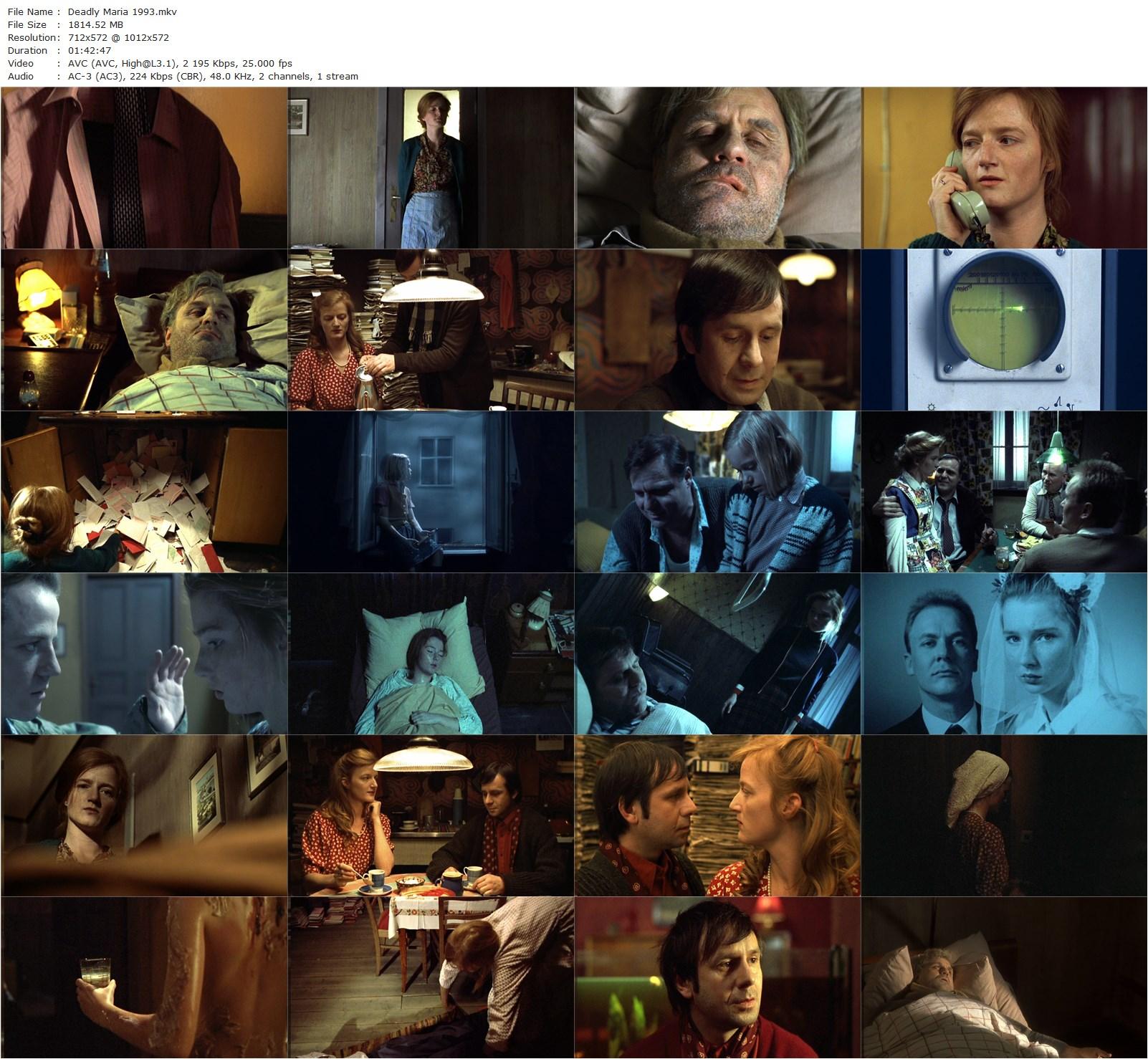 Deadly Maria (1993) Tom Tykwer, Nina Petri, Katja Studt, Juliane Heinemann-poster