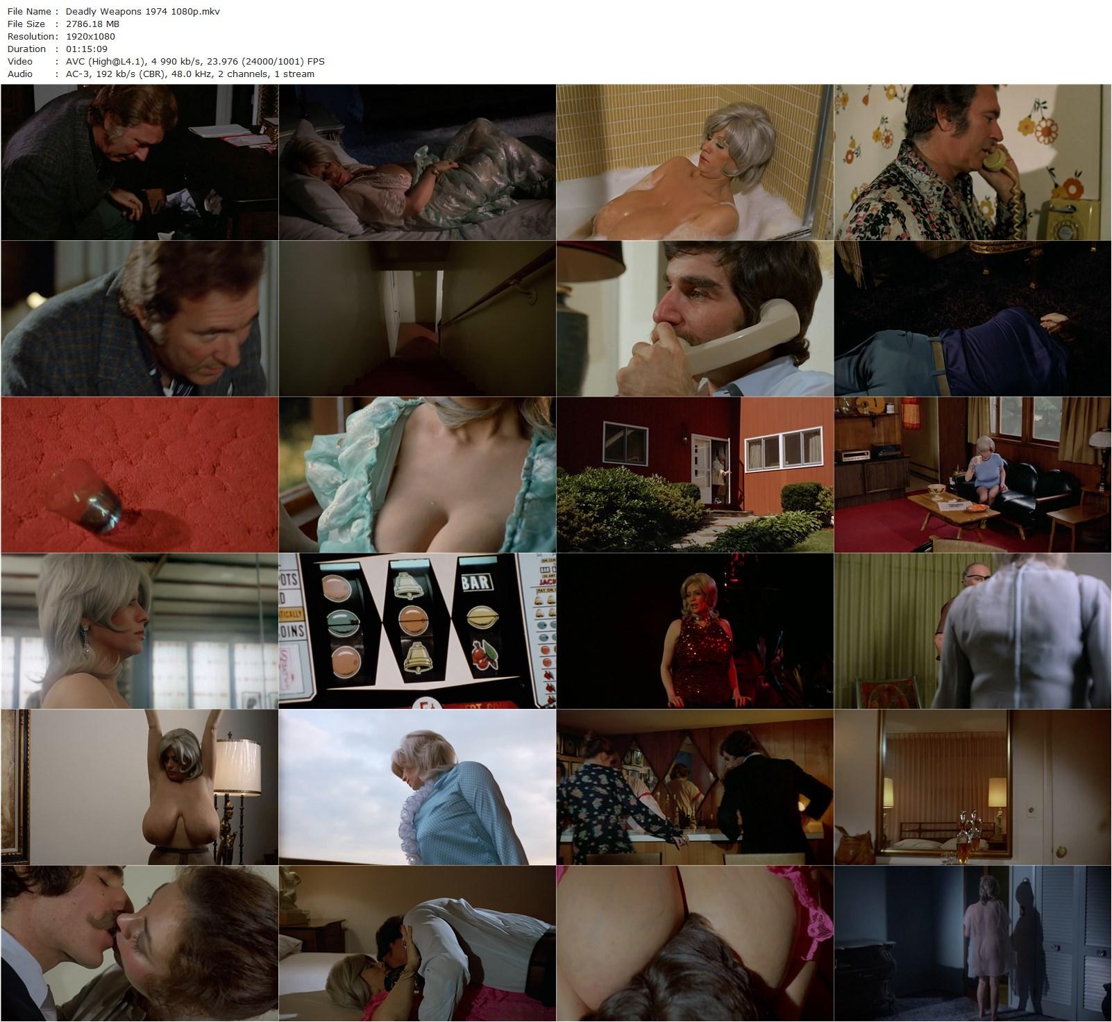 Deadly Weapons (1974) Doris Wishman, Chesty Morgan, Harry Reems, Richard Towers-poster