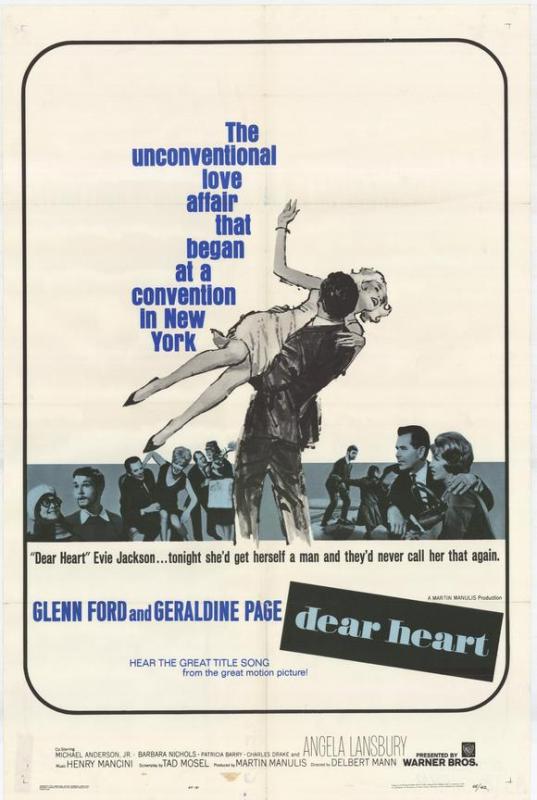 Dear Heart (1964) Delbert Mann, Glenn Ford, Geraldine Page, Angela Lansbury, Comedy, Family