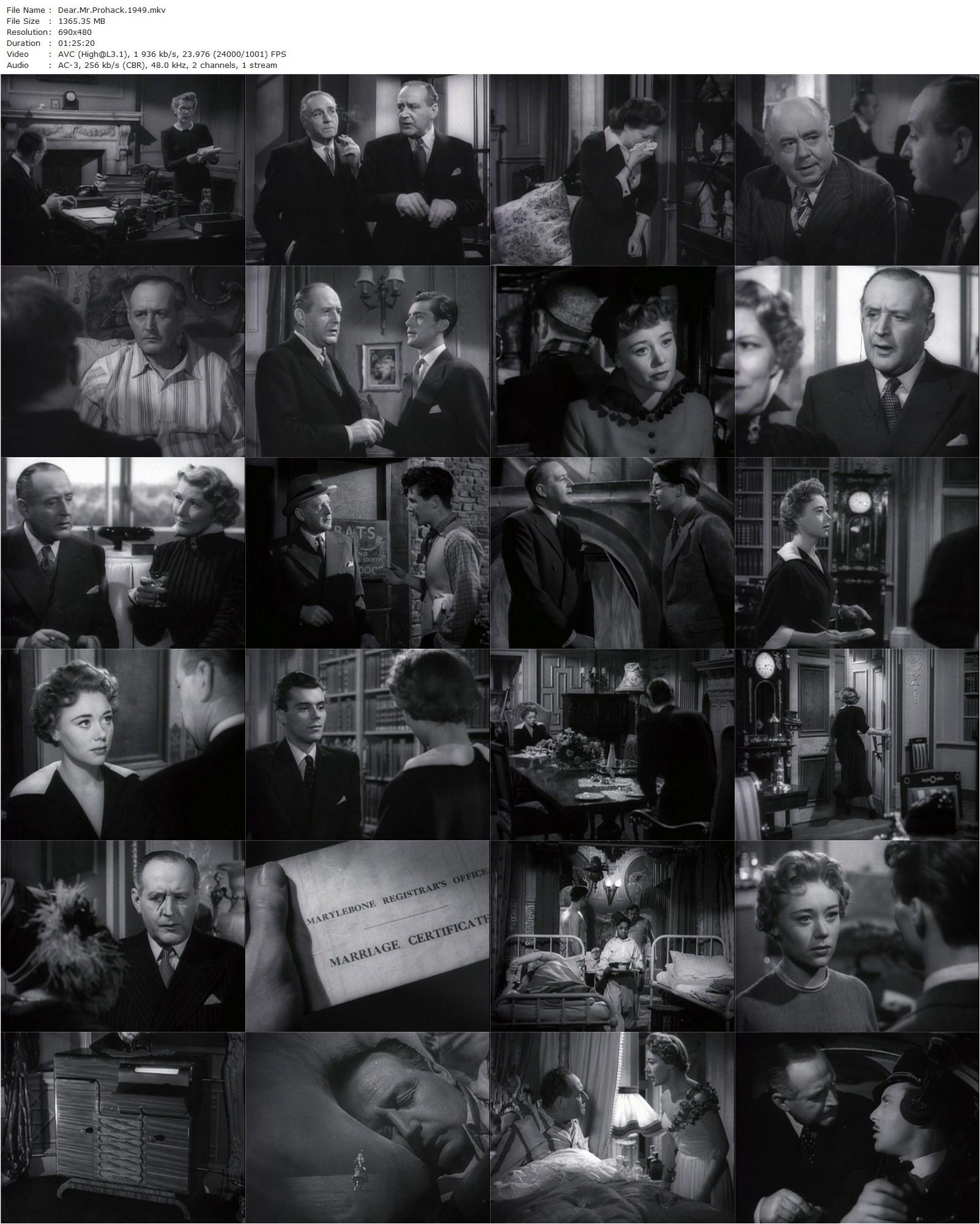 Dear Mr. Prohack (1949) Thornton Freeland, Cecil Parker, Glynis Johns, Hermione Baddeley-poster