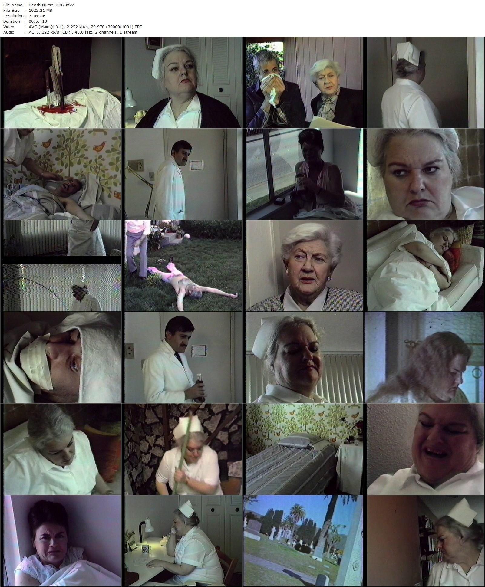 Death Nurse (1987) Nick Millard, Priscilla Alden, Albert Eskinazi, Royal Farros-poster