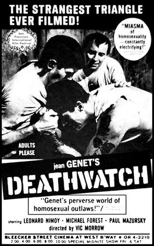 Deathwatch (1965) Vic Morrow, Leonard Nimoy, Michael Forest, Paul Mazursky