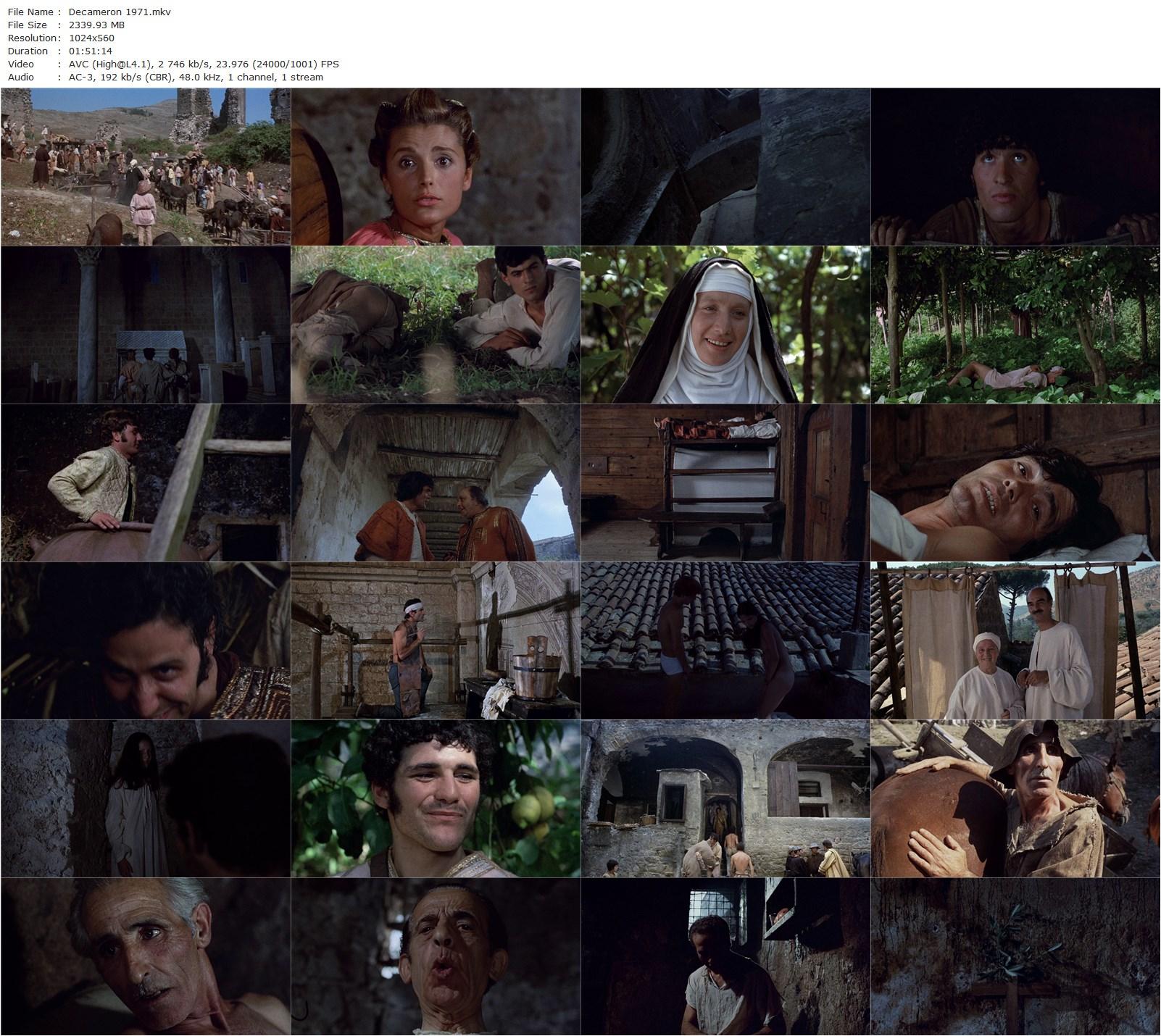 The Decameron AKA Il Decameron (1971) Pier Paolo Pasolini, Franco Citti, Ninetto Davoli, Jovan Jovanovic-poster