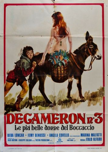 The Last Decameron: Adultery in 7 Easy Lessons AKA Decameron n° 3 – Le più belle donne del Boccaccio (1972) Italo Alfaro, Pier Paola Bucchi, Giovanni Elsner, Roy Bosier