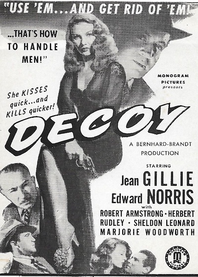 Decoy (1946) by Jack Bernhard