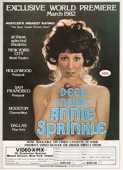 Deep Inside Annie Sprinkle (1981) | worldscinema.org | Free Download