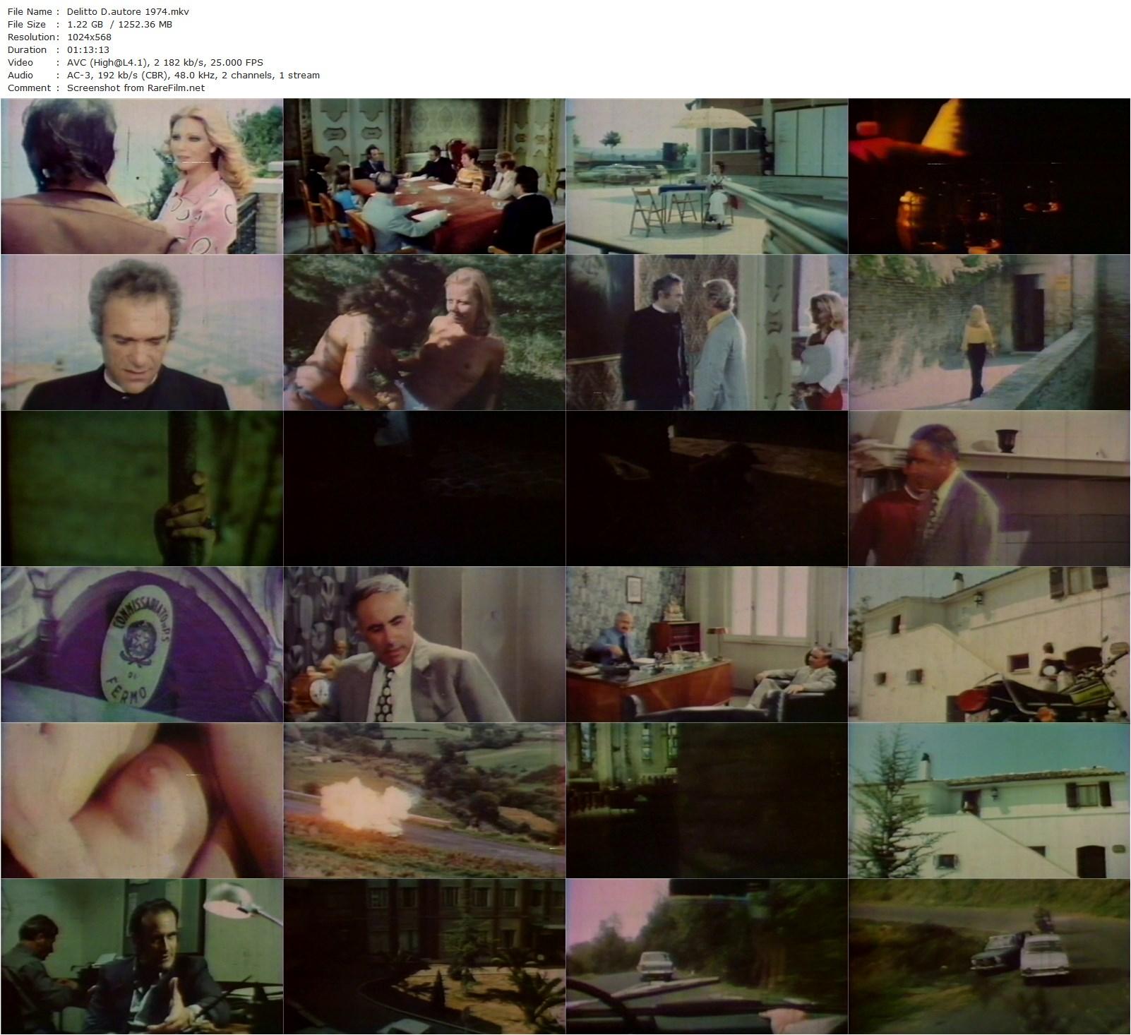 Delitto d’autore (1974) Mario Sabatini, Sylva Koscina, Pier Paolo Capponi, Luigi Pistilli-poster