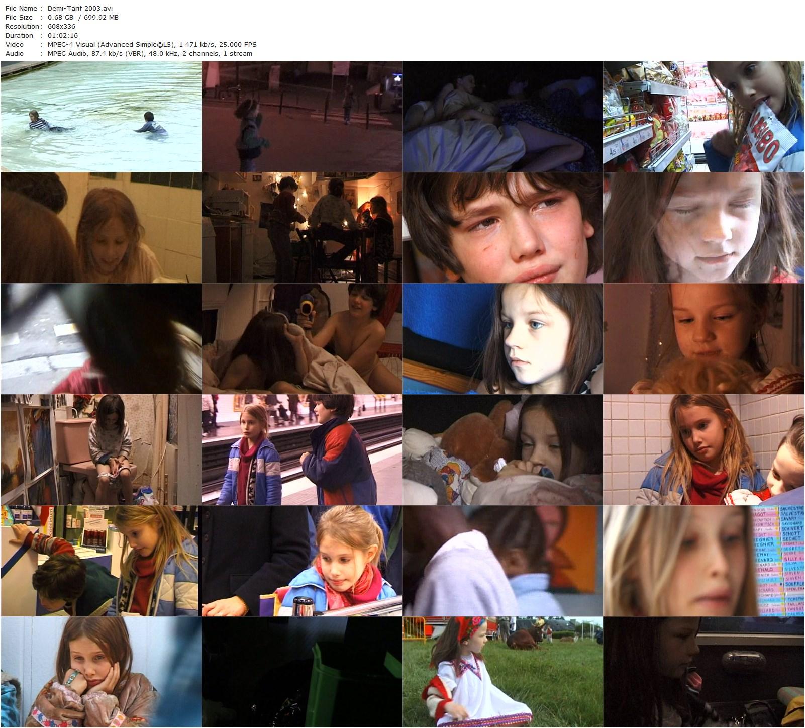 Half-Price AKA Demi-tarif (2003) Isild Le Besco, Cindy David, Kolia Litscher, Lila Salet-poster