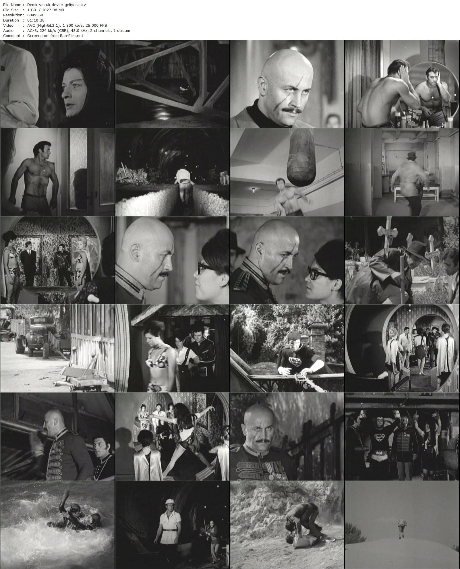 Demir Yumruk: Devler geliyor (1970) Tunç Basaran, Enver Özer, Feri Cansel, Süleyman Turan-poster