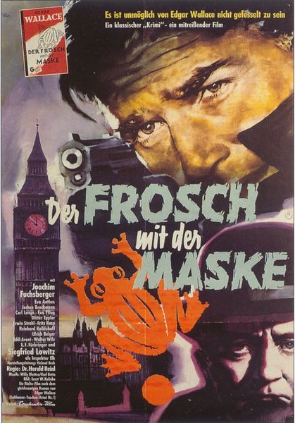 Fellowship of the Frog AKA Der Frosch mit der Maske (1959) Harald Reinl, Joachim Fuchsberger, Elfie von Kalckreuth, Jochen Brockmann