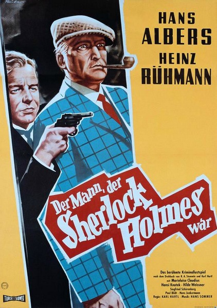 The Man Who Was Sherlock Holmes AKA Der Mann, der Sherlock Holmes war (1937) Karl Hartl, Hans Albers, Heinz Rühmann, Marieluise Claudius