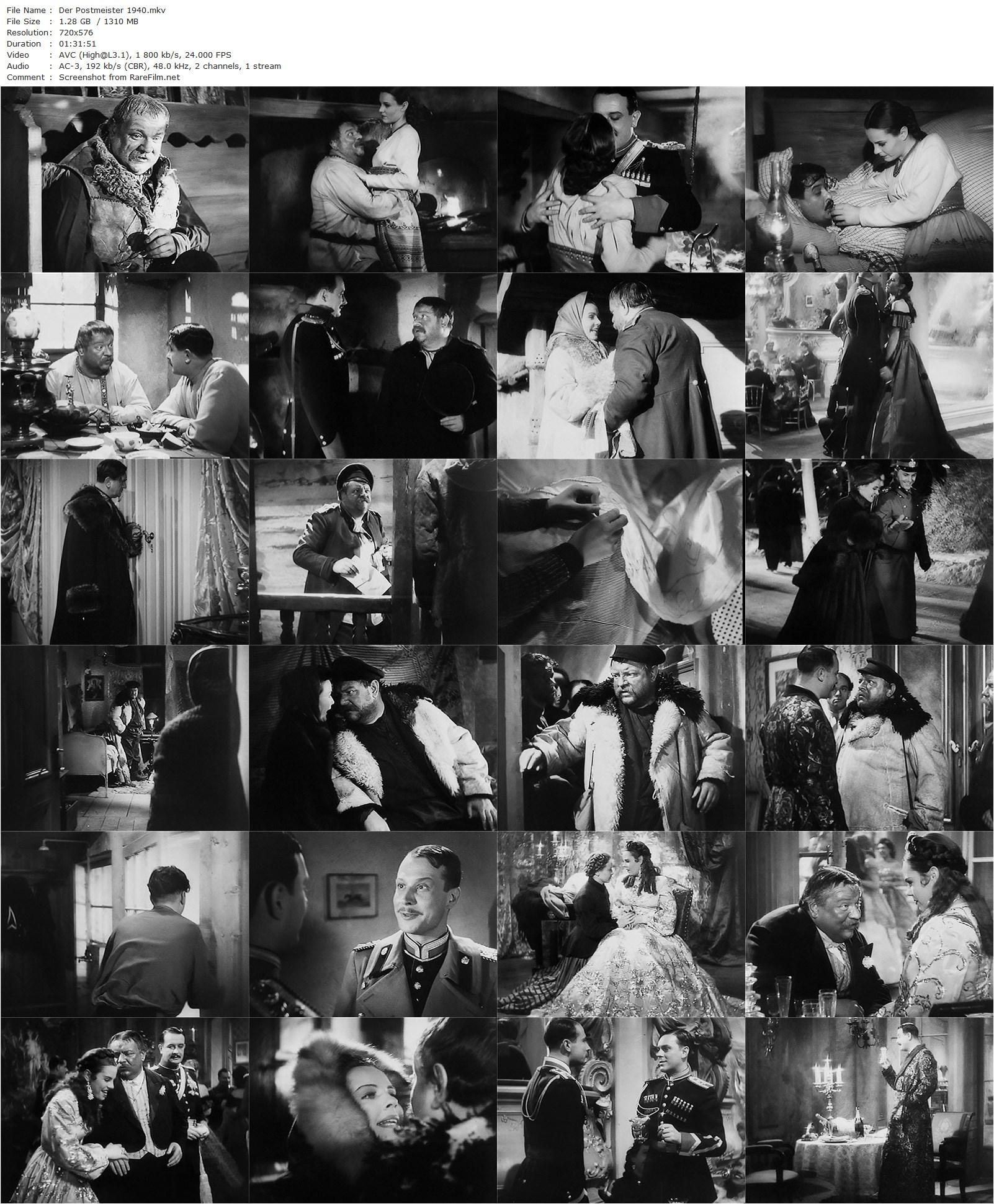 The Stationmaster (1940) Gustav Ucicky, Heinrich George-poster